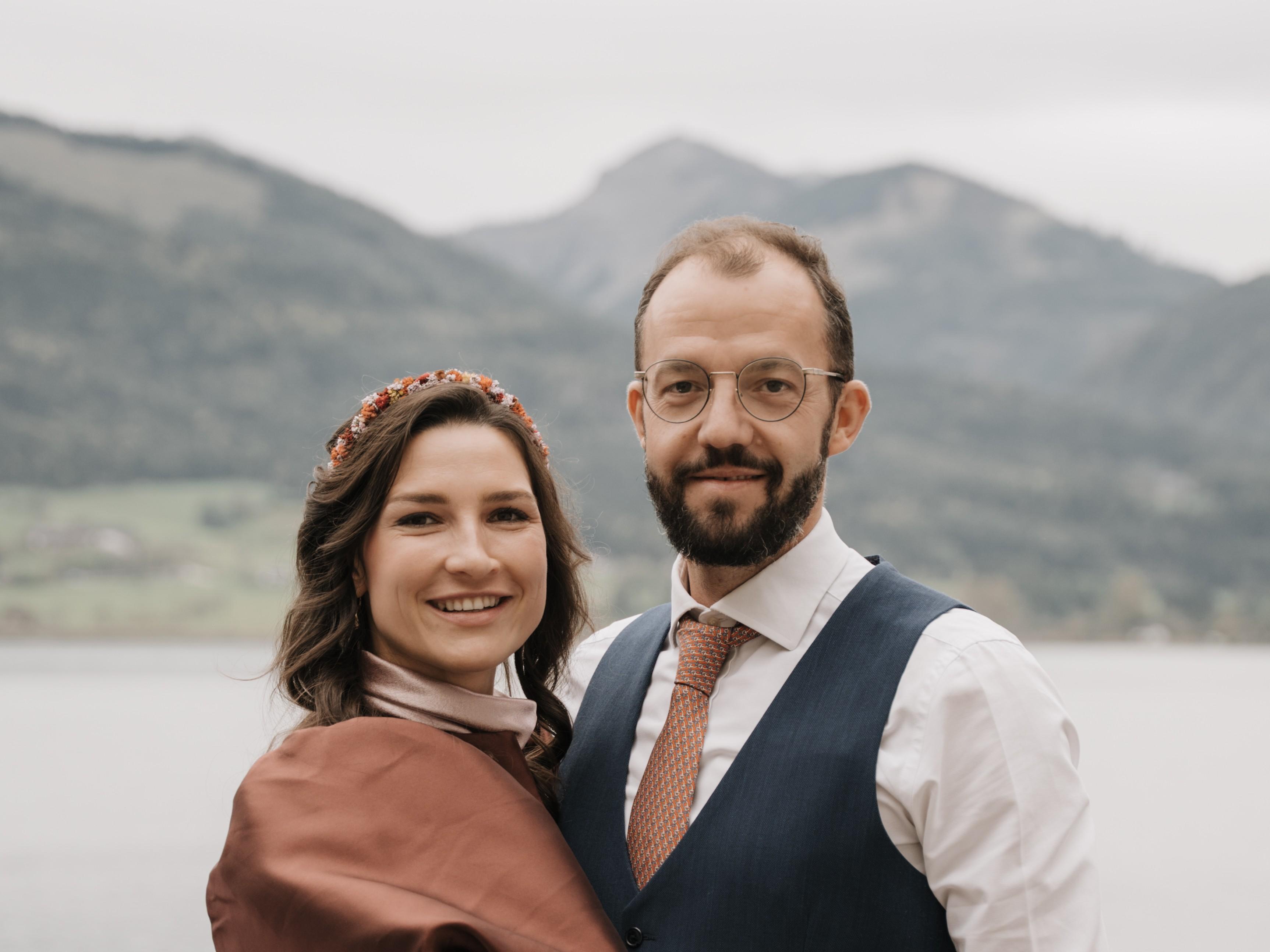 Vanessa und Raimund quer